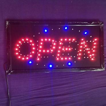 Reklamiranje, štampanje: Open close led table za radnje i hologram. Led table za restorane — 10