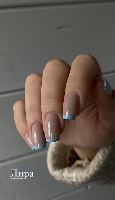 Маникюр: 💅 МАНИКЮР С ПОКРЫТИЕМ — 800 СОМ Наращивание Ногтей 1100сом 👩‍💅 Опыт — 8