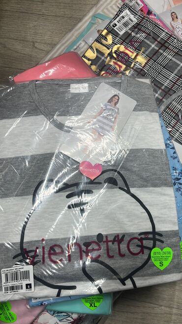 Пижамы: Пижама, Хлопок, Турция, Все размеры — 24