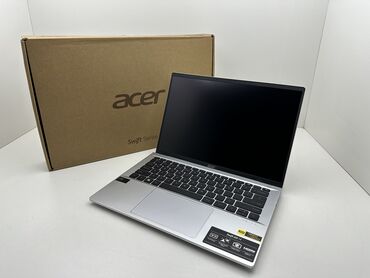 acer swift x: Ультрабук, Acer, 8 ГБ ОЭТ, Intel Core i5, 14 ", Жаңы, Татаал эмес тапшырмалар үчүн, эс тутум SSD