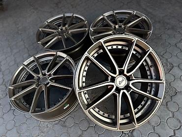 Диски: Литые Диски R 22 Комплект, отверстий - 5, Б/у — 3