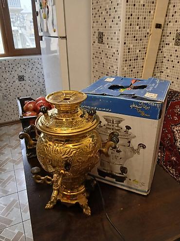 seyf qaplar: Yenidir hec islenmeyib tokladi ustu naxisli samavar qiymetde razilasma — 3