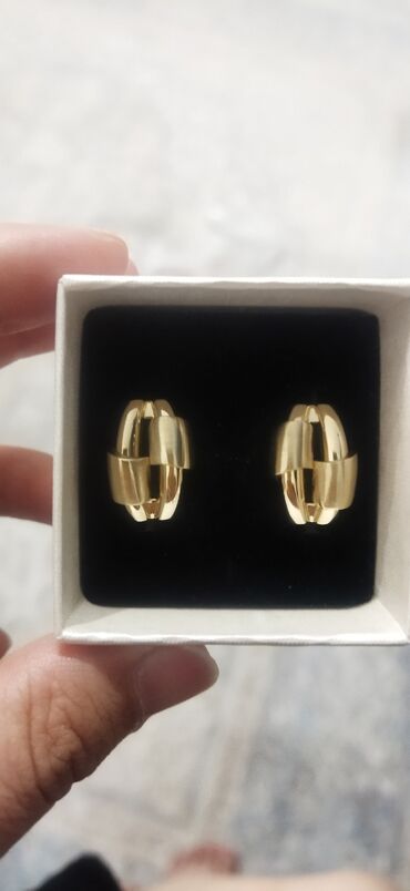 серебрянная цепочка женская: Серьги, Проба 585, Женские, Новый