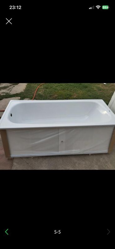 полочки в ванну: Ванна, Прямоугольная, Материал: Сталь, Размер: 170 x 70 см