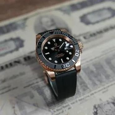 Ručni satovi: PAGANI DESIGN PD-1651 - Rose gold - YACHT MASTER - Automatik Potpuno — 14