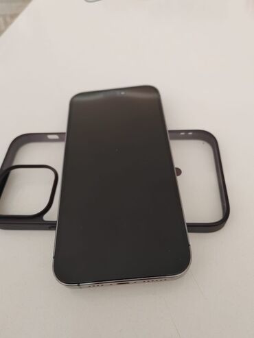 şəffaf kabro: IPhone 14 Pro Max, 256 ГБ, Deep Purple, Face ID