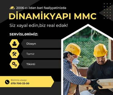 ремонт дверей: DinamikYapı ilə Güvənli Gələcək Qurun! Təmir, tikinti və inşaat