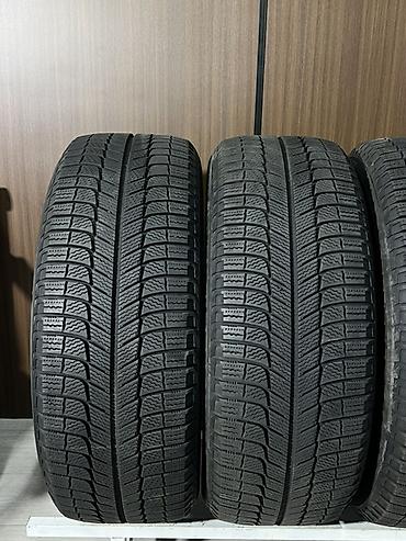 Шиналар: Шиналар 235 / 55 / R 18, Кыш, Колдонулган, Комплект, Жеңил унаалар, Франция, Michelin — 3