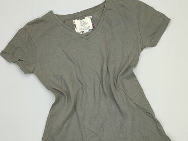 khaki spódnice: T-shirt, S (EU 36), condition - Good