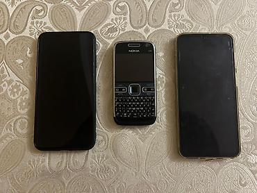 Техника и электроника: 3 ədəd mobil telefon dəsti - iPhone (Face ID-lı model): Tam ekranlı — 2