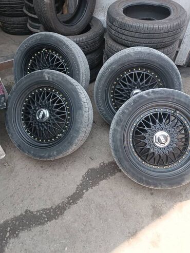 245 70 r19 5: Литые Диски R 16 BBS, Комплект, отверстий - 8, Б/у