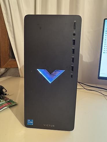 4k monitor: HP Victus masaüstü oyun kompüteri + A4Tech Bloody gaming siçanı — 3