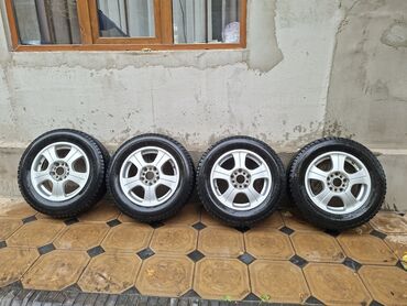 зимние шины 14 размер: Колеса в сборе 195 / 65 / R 15, Зима, Комплект, Легковые, Литые, отверстий - 5
