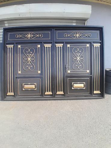Giriş qapıları: Metal giriş qapıları – müxtəlif dizayn və ölçülərdə - Material: qalın — 20