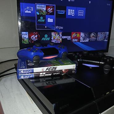 Прошитий PlayStation 4 (PS4 Fat) — полноразмерная домашняя игровая at lalafo.kg Прошитий PlayStation 4 (PS4 Fat) — полноразмерная домашняя игровая