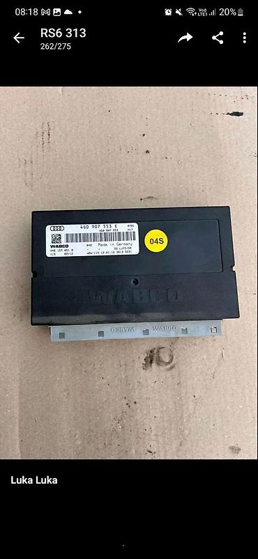 kamere za traktor: AUDI A6 A7 MODUL VAZDUSNOG VESANJA 4G0907553E | audi vagen delovi — 2