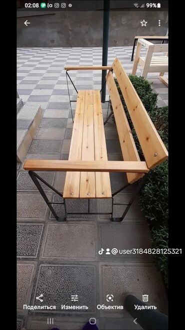 Mətbəx mebeli: Sənaye üslubunda metal-taxta mebel dəsti və fərdi hazırlanma xidməti — 18