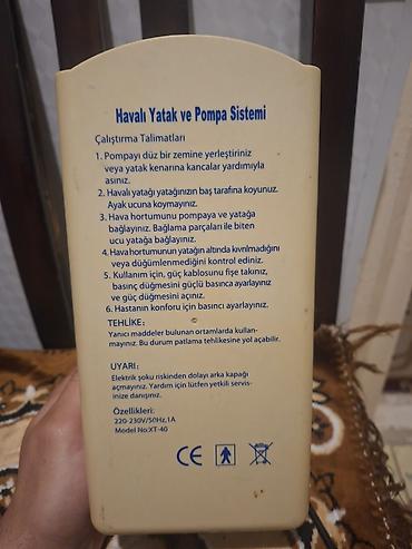Tibbi avadanlıq: Məhsul: Galena XT-40 – Havalı Yataq və Pompa Sistemi üçün kompressor — 5