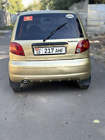 Perodua: Daewoo Matiz: 2010 г., 0.8 л, Автомат, Бензин, Седан at lalafo.kg — 4 Perodua: Daewoo Matiz: 2010 г., 0.8 л, Автомат, Бензин, Седан — 4