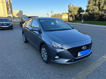 Hyundai: Hyundai Accent sedan - Kuzov: 4 qapılı sedan, tünd boz rəng - — 3