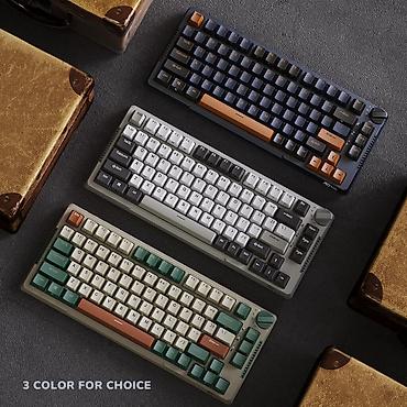 logitech superlight 2: Клавиатура, Royal Kludge, Механическая, Bluetooth, Проводное подключение, Размер: 75% — 1