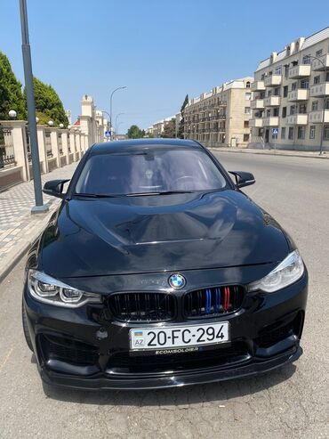 bmw 2 серия 220d steptronic: BMW 3 Series sedan – M paketli, qara rəngdə idman üslublu görünüş