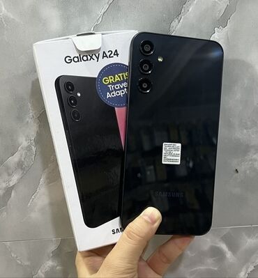bentley continental 6 8i at: Samsung Galaxy A24 4G, 128 GB, rəng - Qara, Sənədlərlə