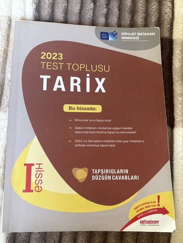 Elektrik nəqliyyatı: Ümumi Tarix Testlər 11-ci sinif, 1-ci hissə, 2023 il