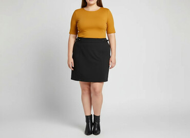 reserved spódnice plisowane zielone: George, Women`s skirt, size 4XL