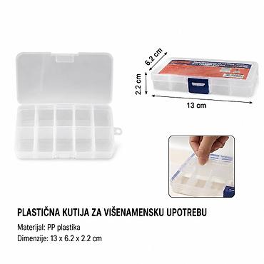 KMT Kutija za odlaganje 10 pregrada 3200040 Višenamenska plastična