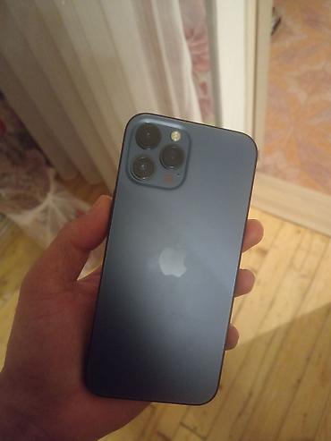 i̇phon 12: IPhone 12 Pro Max, 256 GB, Pacific Blue, Barmaq izi, Face ID, Sənədlərlə — 6