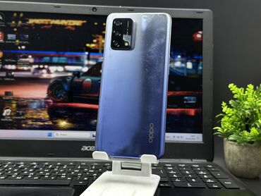 Oppo: Oppo A74, Б/у, 128 ГБ, цвет - Синий, 2 SIM