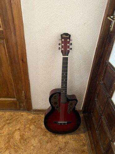 Гитары: Акустическая гитара Chord с футляром - Тип: акустическая гитара с — 3