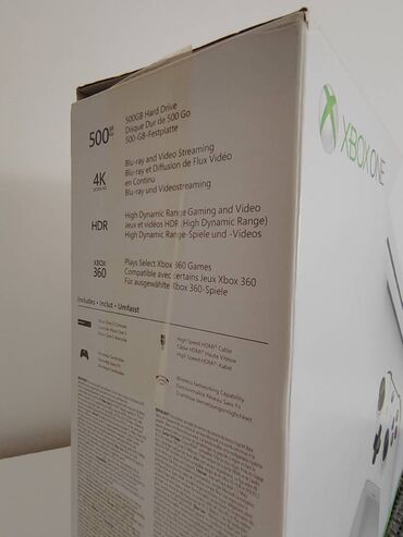 Xbox One: Xbox One S sa igricama 1TB Prodajem Xbox One S konzolu, od 1TB hard — 7