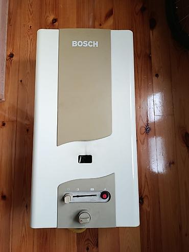 Su qızdırıcı kranlar: Bosch qazla işləyən su qızdırıcısı (geyzər) - Marka: Bosch - Növ — 1