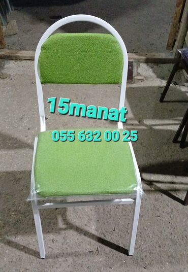 Sifarişlə restoran stulları: Metal, Azərbaycan, Parça, Pulsuz quraşdırılma, Zəmanətli, Kredit yoxdur -da lalafo.az — 19 Sifarişlə restoran stulları: Metal, Azərbaycan, Parça, Pulsuz quraşdırılma, Zəmanətli, Kredit yoxdur — 19