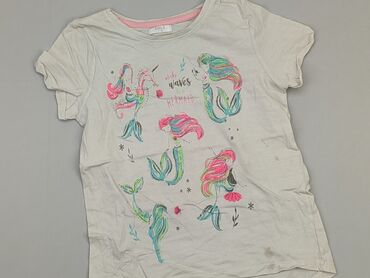 koszulka szara: Koszulka, 8 lat, 122-128 cm, stan - Dobry