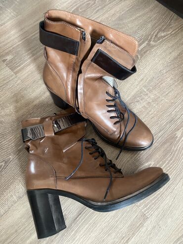 оригинальная обувь: Ботинки и ботильоны Paolo Conte, 38, цвет - Коричневый