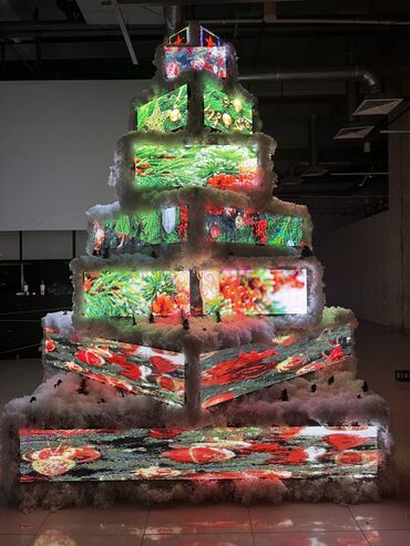 Рекламное оборудование: Медия борд Медия фасад вывеска LED lights led screen Лед экран разных — 18