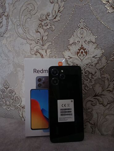 Redmi: Redmi, Redmi 12, Новый, 128 ГБ, цвет - Черный, 2 SIM