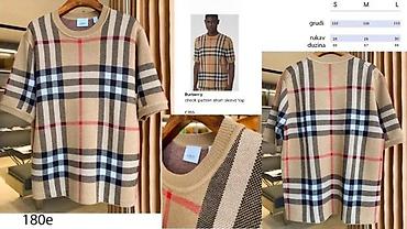 Majice: Men's T-shirt Burberry, bоја - Crna — 4