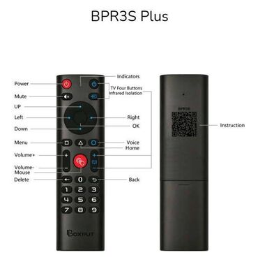 Digər aksesuarlar: Универсальный пульт BPR3S BT для телевизора. Этот пульт — 13