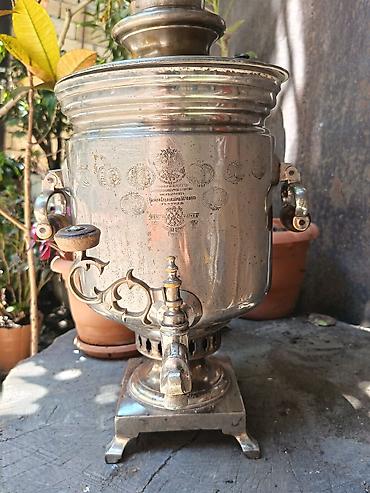samovar tula: Старинный самовар, 1896 год, Медь — 2