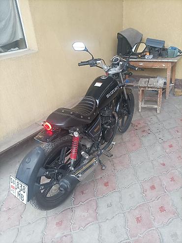 385 55: Классический мотоцикл Suzuki, 125 куб. см, Бензин, Взрослый, Б/у — 2