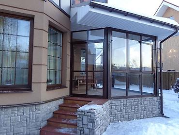 solutions advanced: Алюминиевое окно на заказ, Тип окна: Панорамные, Декоративные особенности: Фрамуга, Бесплатная установка, Без рассрочки — 2