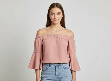 sandaly z puszkiem: Topshop, Жіноча блуза, розмір S