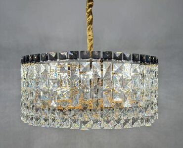 Люстры: Хрустальные подвесные люстры с LED-подсветкой - Эффектные — 50
