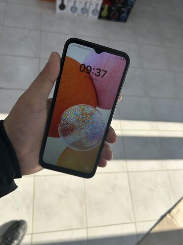 Samsung: Samsung Galaxy A14 5G, 64 GB, rəng - Qara, Sensor, Barmaq izi, İki sim kartlı