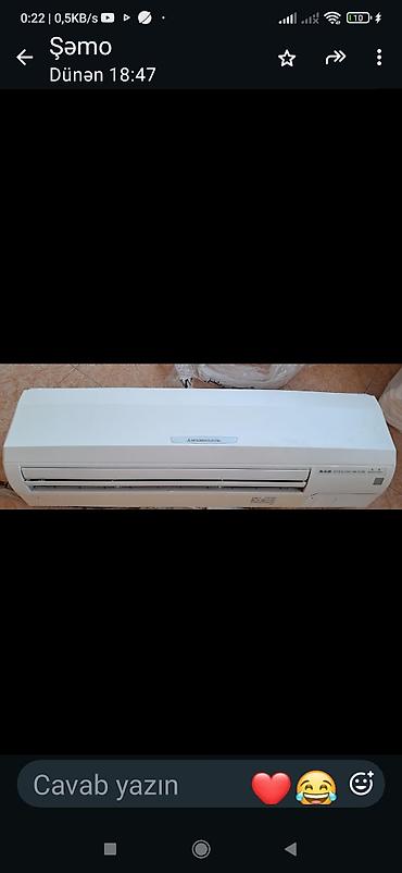 11 pro barter: Mitsubishi Electric split tipli otaq kondisioneri. Model — 3