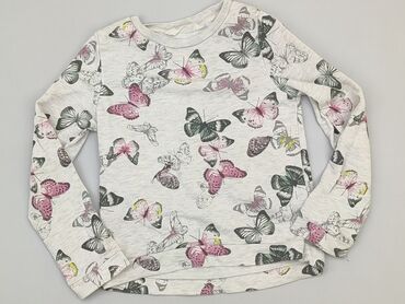 spodnie freesia 7 8: Sweatshirt, H&M, 8 years, 122-128 cm, condition - Good